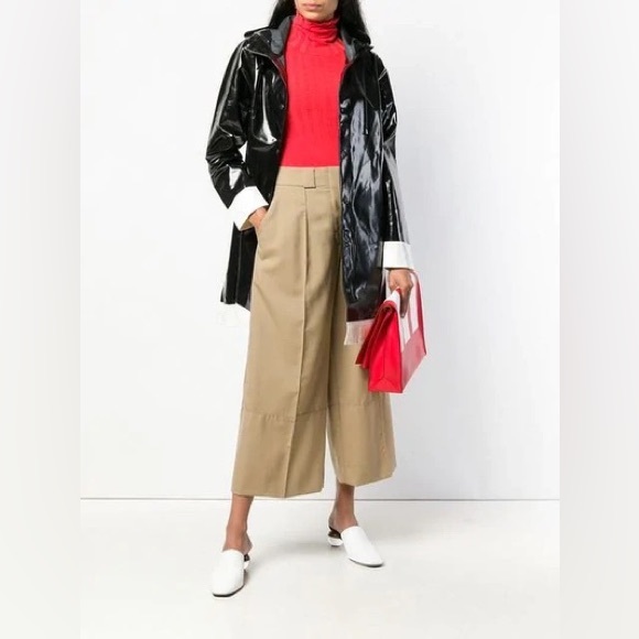 Stutterheim Frame Opal Raincoat Black/White - Picture 7 of 9